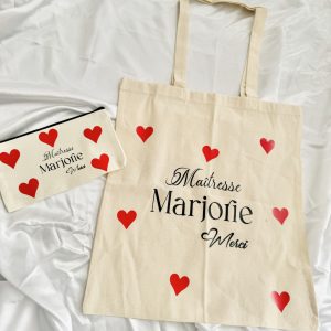 Set tote bag + trousse