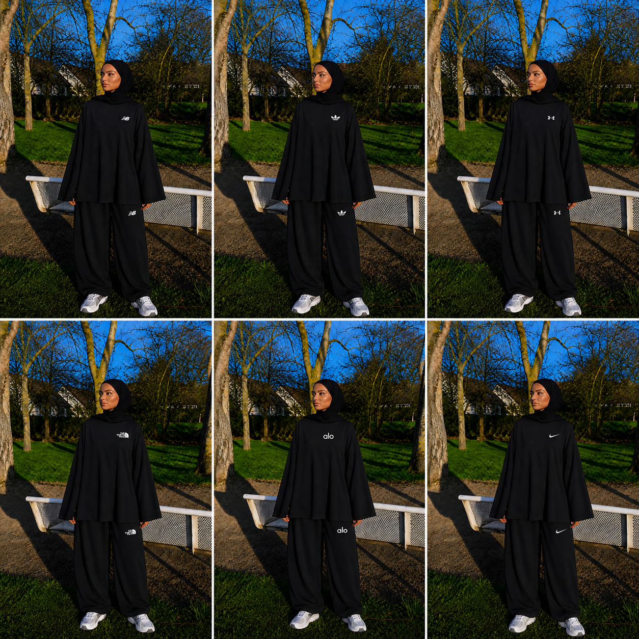 Ensemble jogging oversize sportswear - Différents modèles et coloris